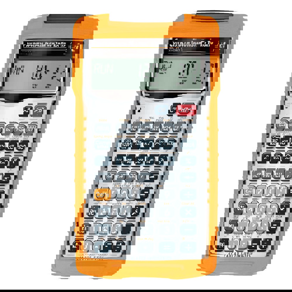 11-Digit (7 normal, 4 Fractions) with Full Annunciators Handheld Calculator